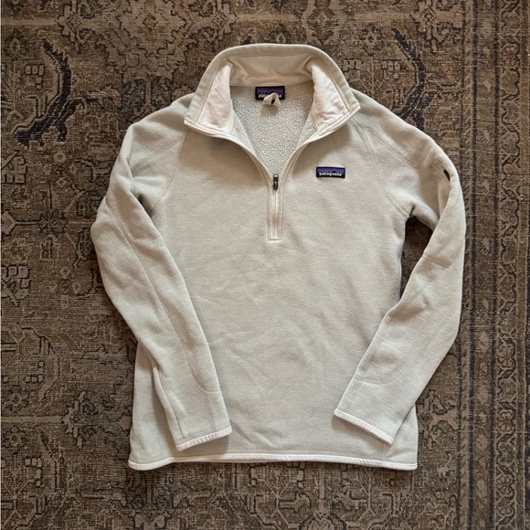 PATAGONIA Better Sweater Quarter Zip Fleece Pullover
Medium Cream - Picture 3 of 11